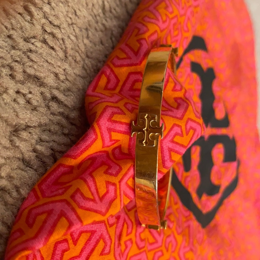 Gold Tory Burch Bracelet